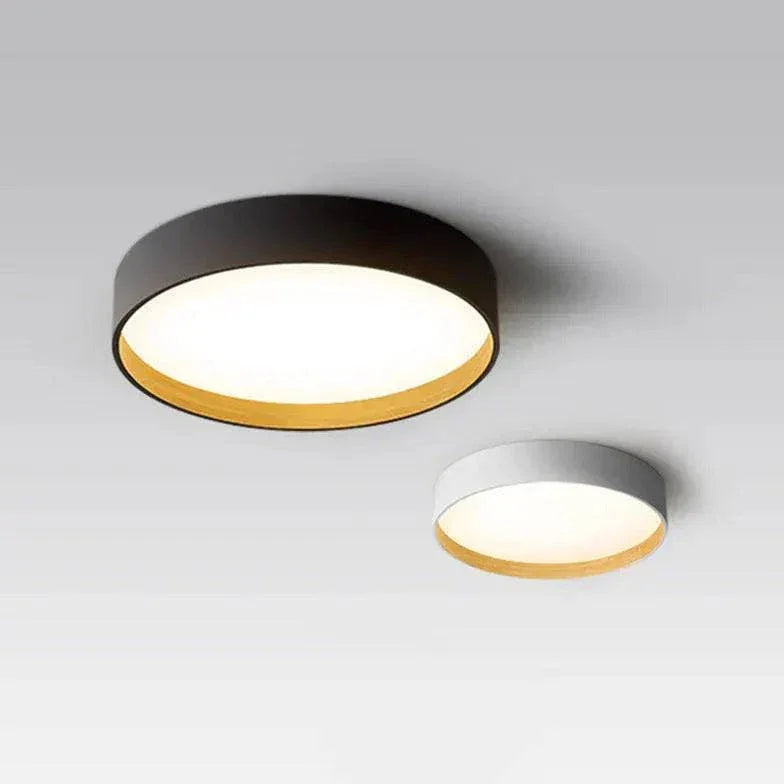 Plafonnier Design Blanc Minimaliste Géométrique Moderne - Clowas.fr