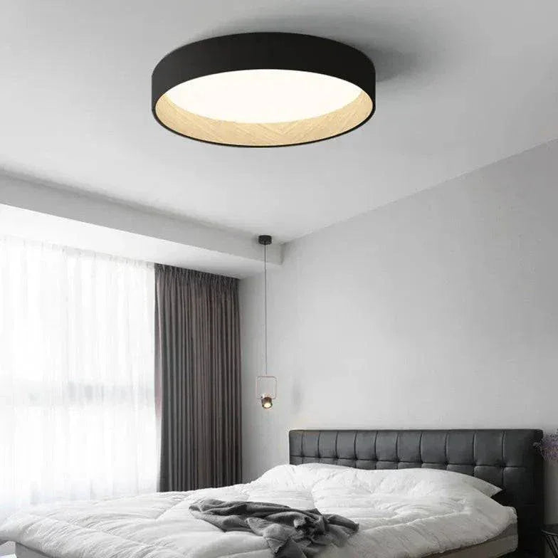Plafonnier Design Blanc Minimaliste Géométrique Moderne - Clowas.fr