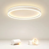 Round Indirect LED Ceiling Light for Bedroom