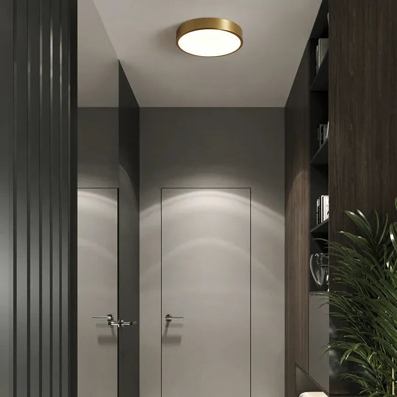 Plafonnier couloir design maison moderne