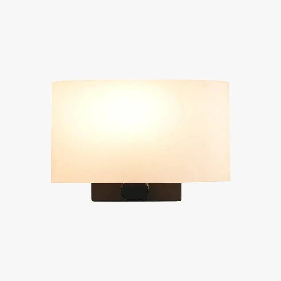 Lampe À Huile Murale Led En Verre Satiné - Clowas.fr