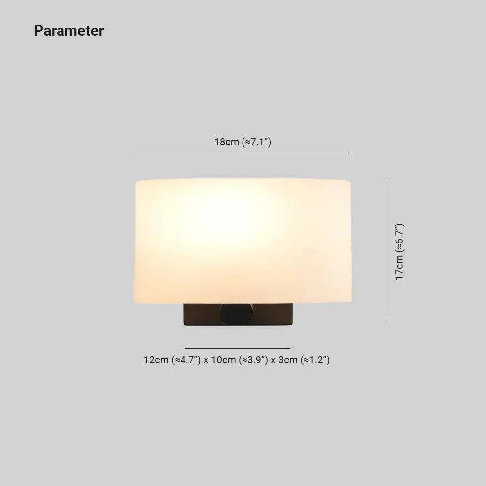 Lampe À Huile Murale Led En Verre Satiné - Clowas.fr