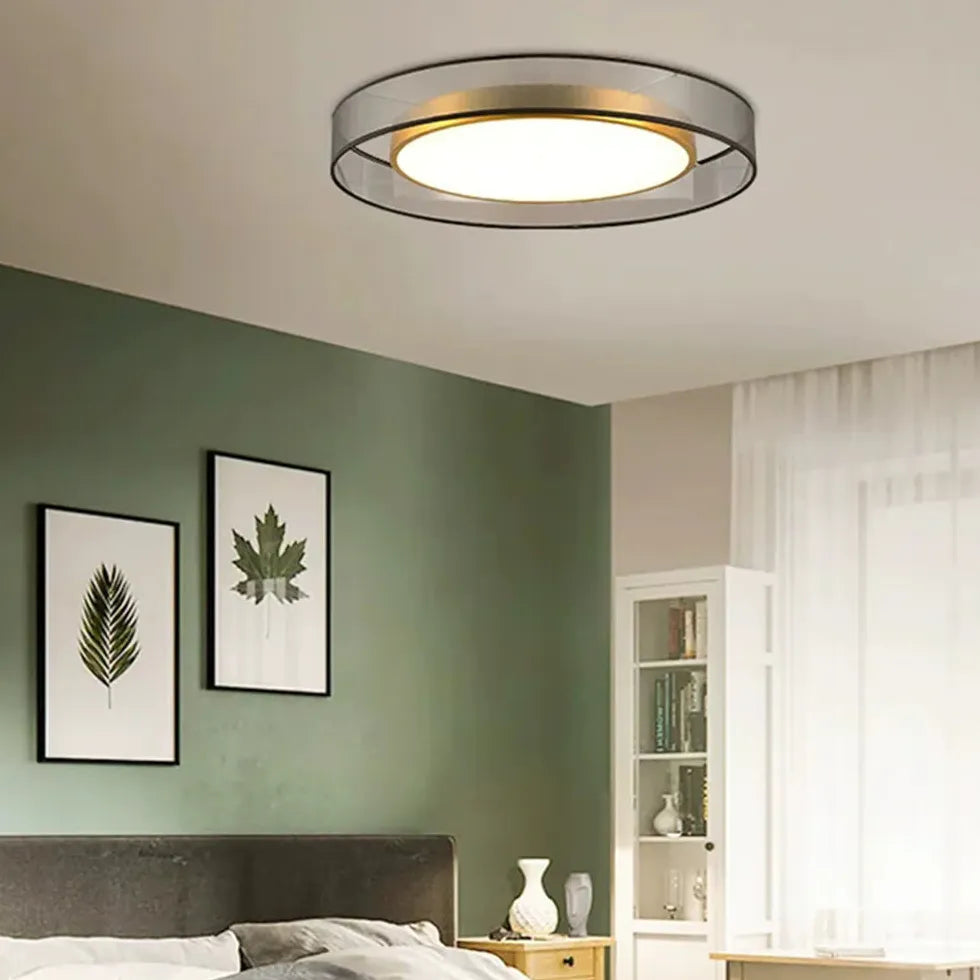 Plafonnier salon moderne led style nordique