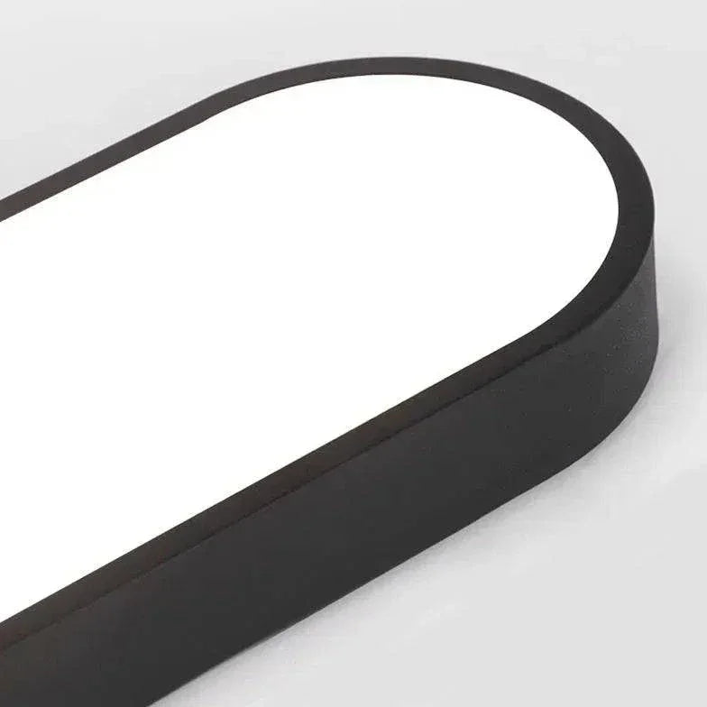 Plafonnier Couloir Simple Design Noir - Clowas.fr