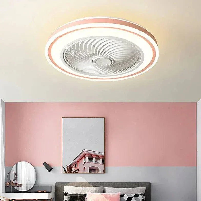 Ventilateur Lampe De Plafond Moderne Chambre - Clowas.fr