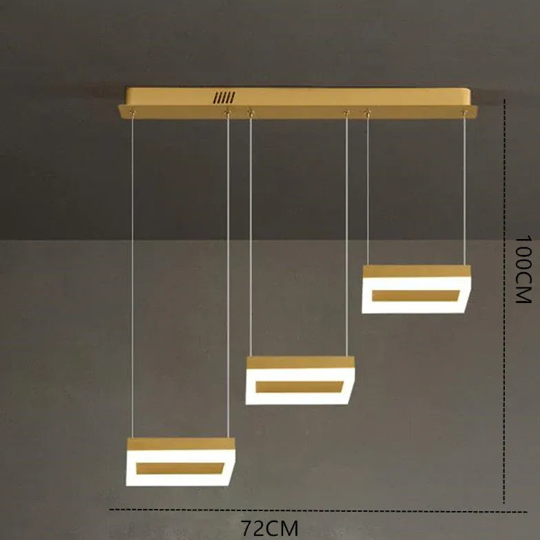 Lustre de salle à manger créatif excentrique moderne