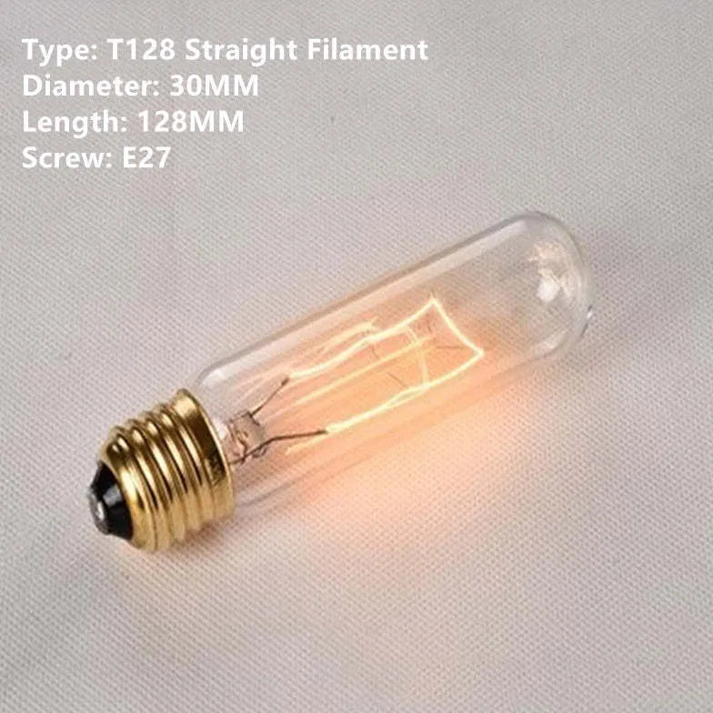 Ampoule rétro à LED ultra brillante transparente