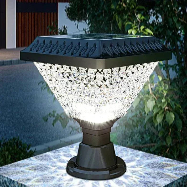 Luminaire Portail Extérieur Solaire Décoratif Jardin - Clowas.fr