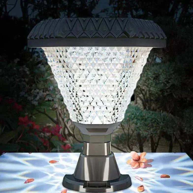 Luminaire Portail Extérieur Solaire Décoratif Jardin - Clowas.fr