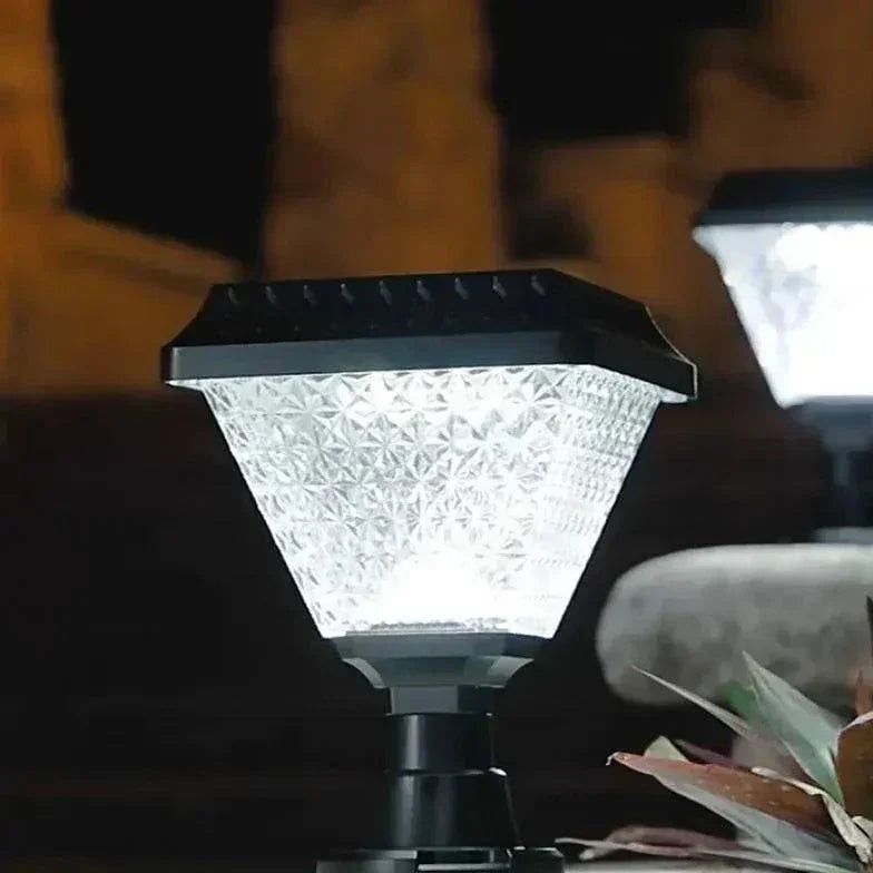 Luminaire Portail Extérieur Solaire Décoratif Jardin - Clowas.fr