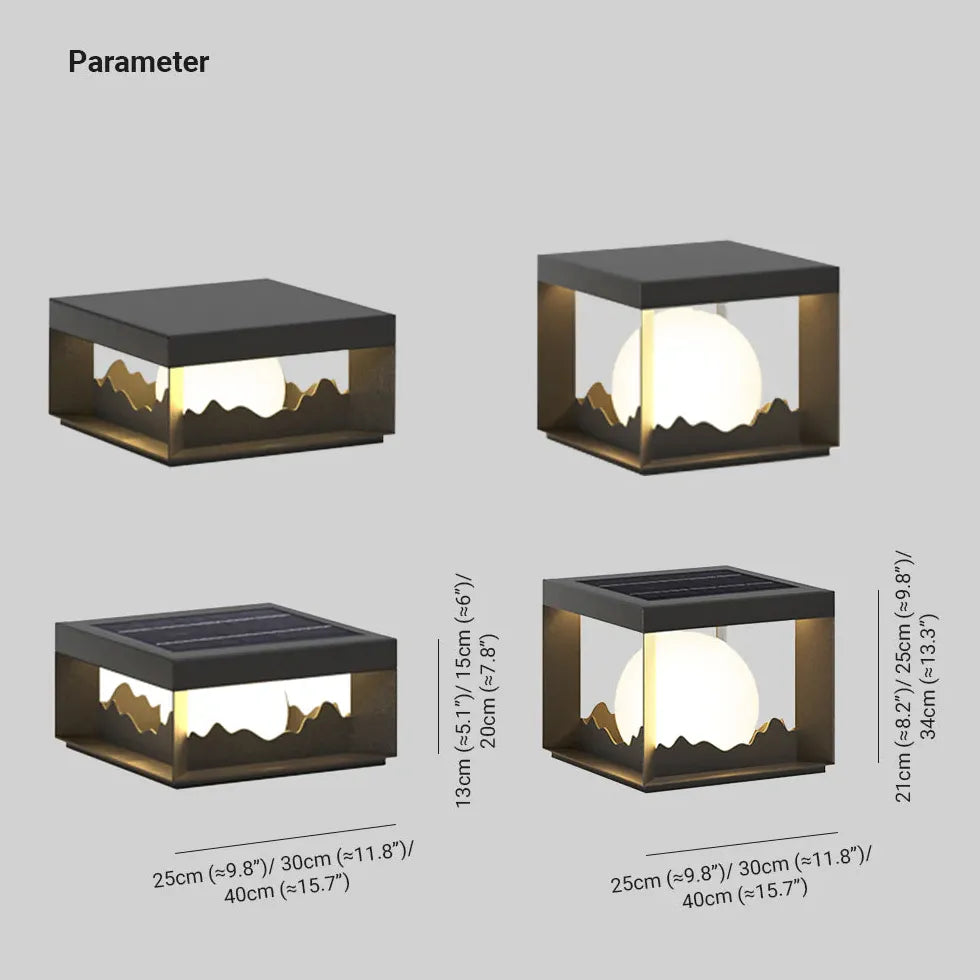 Lumière décorative extérieure pour jardin villa