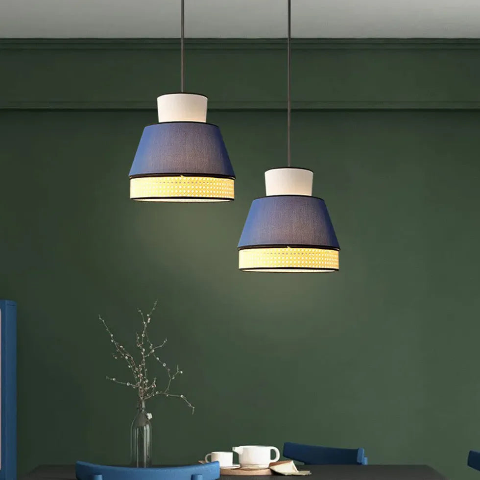 Conical Colorful multi-couches Pendant Pendant Light