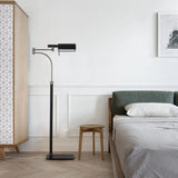 Rectangular Black Curved Minimalist Floor Lamp