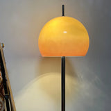 Lampadaire léger chaud de la sphère orange