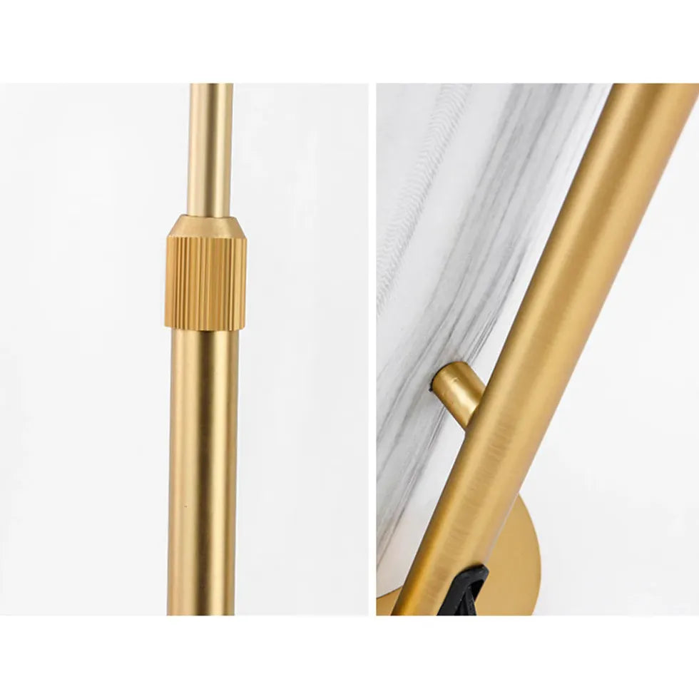 Gold Minimalist Folding Modern Floor Lamp