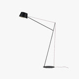 Black Black pliable Plug-in moderne lampadaire moderne