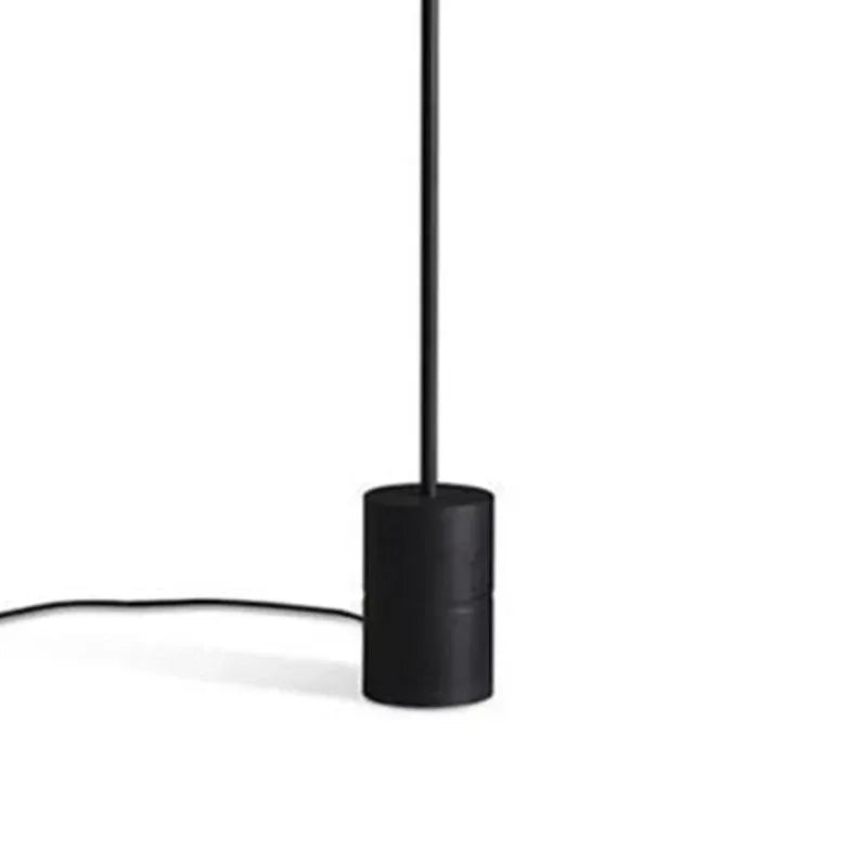 Lampadaire moderne minimaliste hémisphérique noir