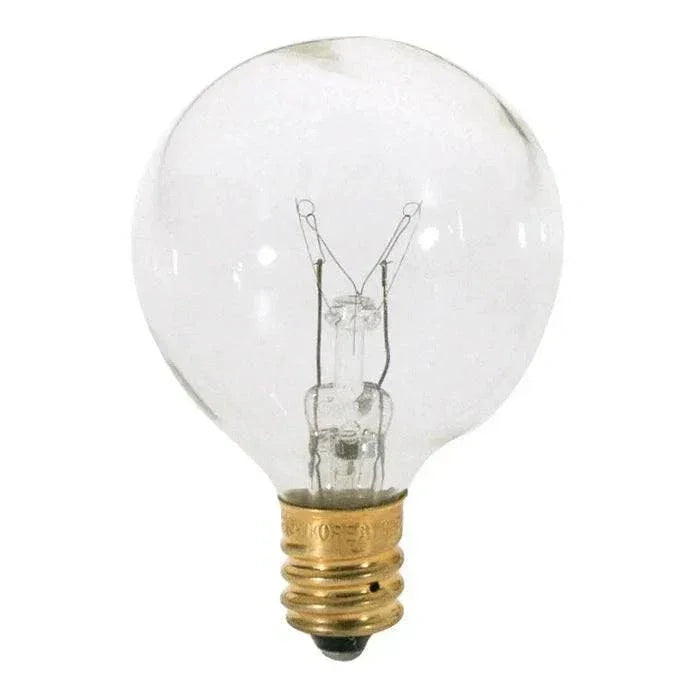 Satco/Nuvo 40G12 1/2 40 W G12 1/2 Incandescence Transparent 1500 Heures 370Lm Base Candélabre 120 V 2700 K (S3847) - Clowas.fr