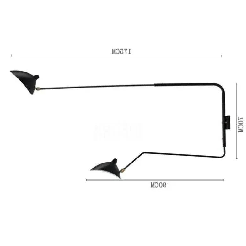 Applique Sur Prise Design Industriel Moderne Pour Chambre - Clowas.fr