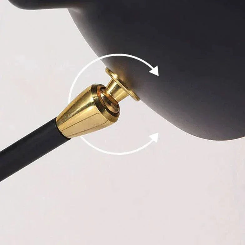 Lustre Suspension Industriel Design Moderne Rotatif - Clowas.fr