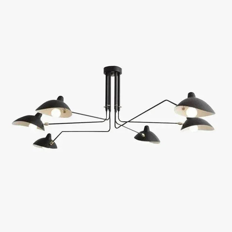 Lustre Suspension Industriel Design Moderne Rotatif - Clowas.fr