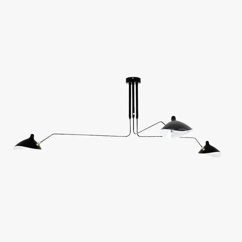 Lustre Suspension Industriel Design Moderne Rotatif - Clowas.fr