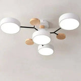 Plafonnier Luxe Design Salon Moderne Bois Nordique - Clowas.fr