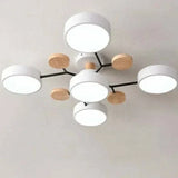 Plafonnier Luxe Design Salon Moderne Bois Nordique - Clowas.fr
