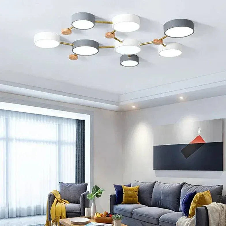 Plafonnier Large Design Moderne Pour Chambre D'Enfant - Clowas.fr