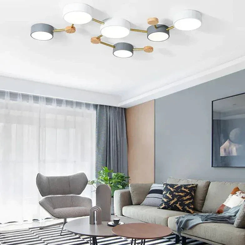 Plafonnier Large Design Moderne Pour Chambre D'Enfant - Clowas.fr