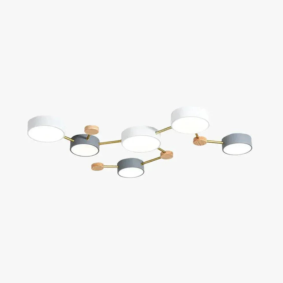Plafonnier Large Design Moderne Pour Chambre D'Enfant - Clowas.fr