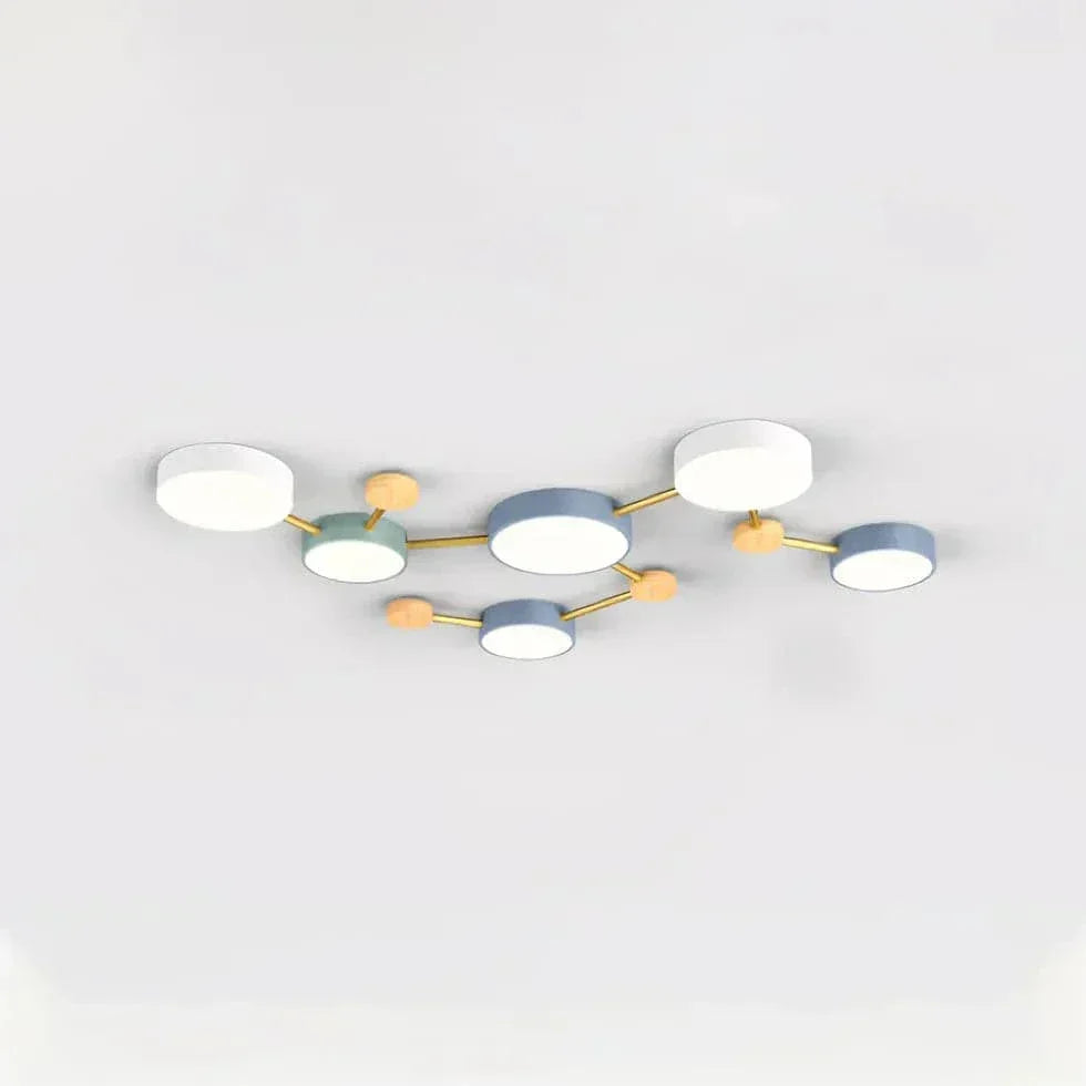 Plafonnier Large Design Moderne Pour Chambre D'Enfant - Clowas.fr