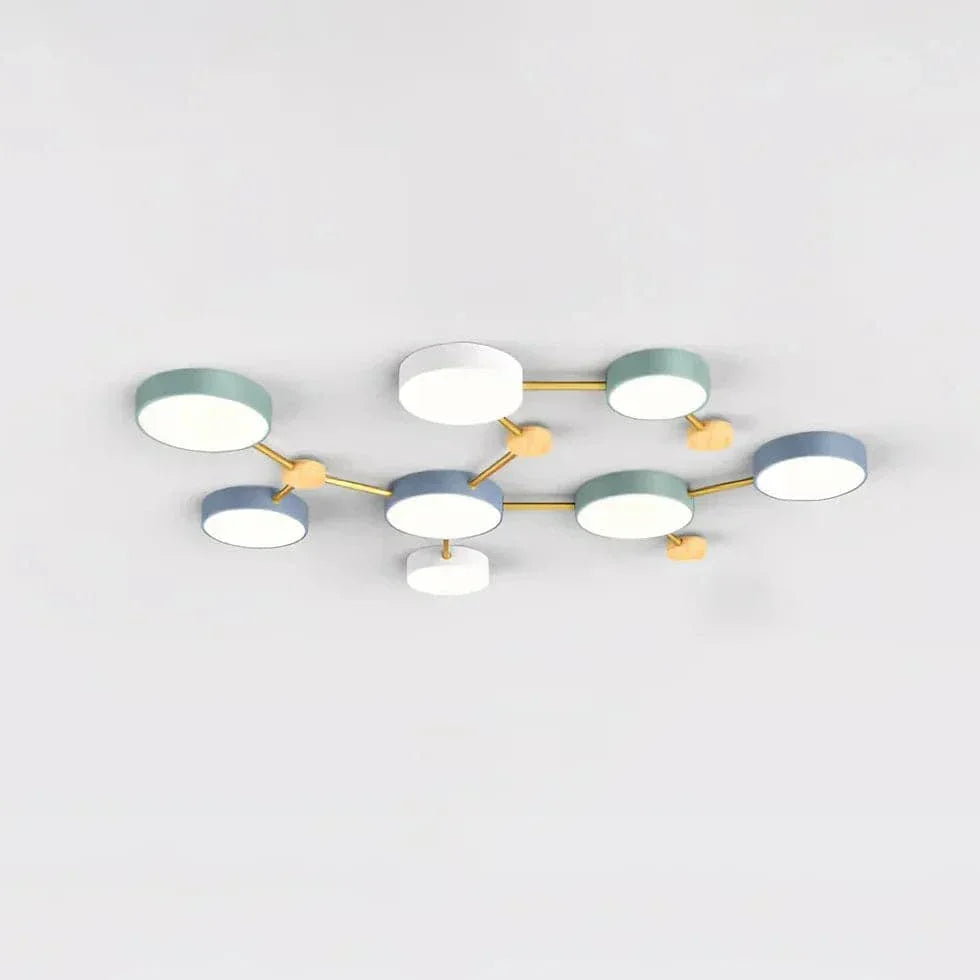 Plafonnier Large Design Moderne Pour Chambre D'Enfant - Clowas.fr