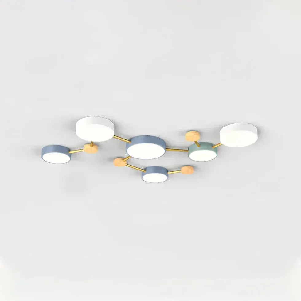 Plafonnier Large Design Moderne Pour Chambre D'Enfant - Clowas.fr