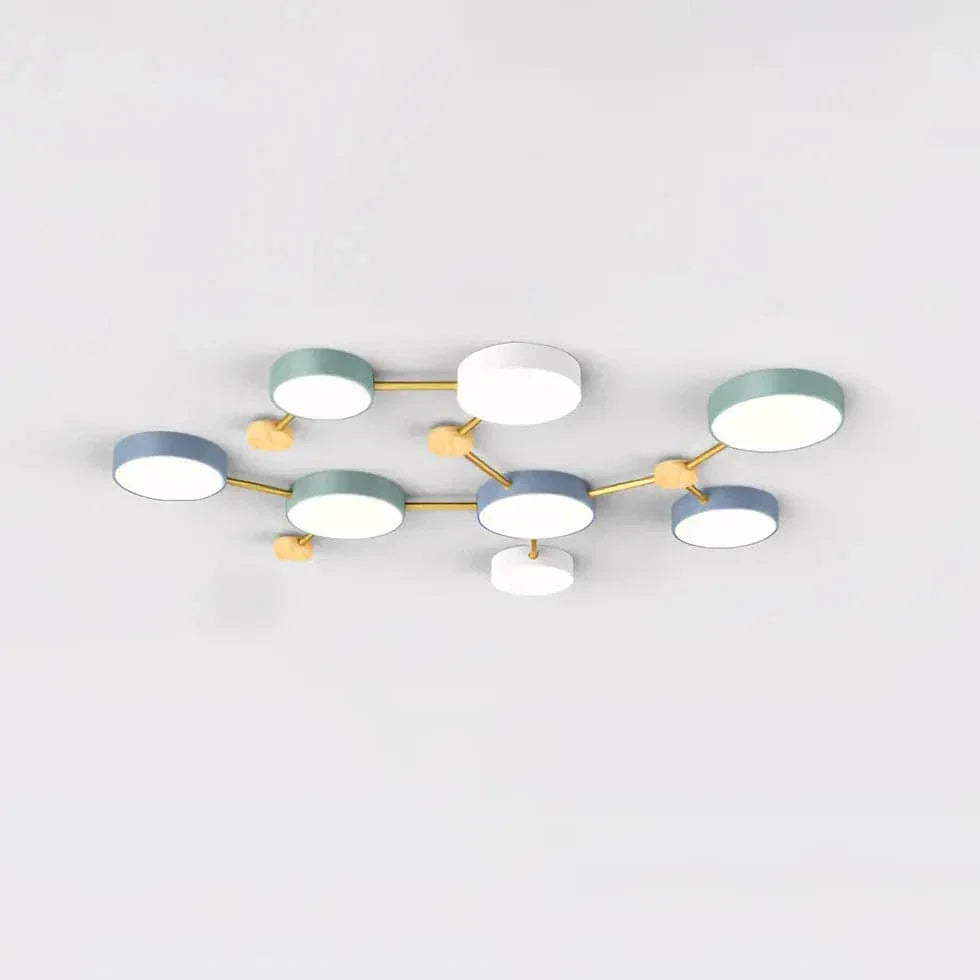 Plafonnier Large Design Moderne Pour Chambre D'Enfant - Clowas.fr