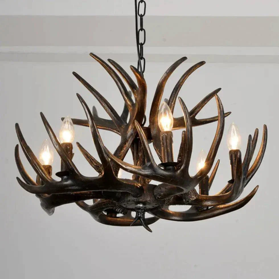 Tres Grand Lustre Design Chandeliers Style Rétro - Clowas.fr