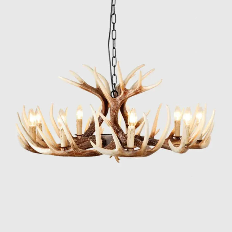 Tres Grand Lustre Design Chandeliers Style Rétro - Clowas.fr