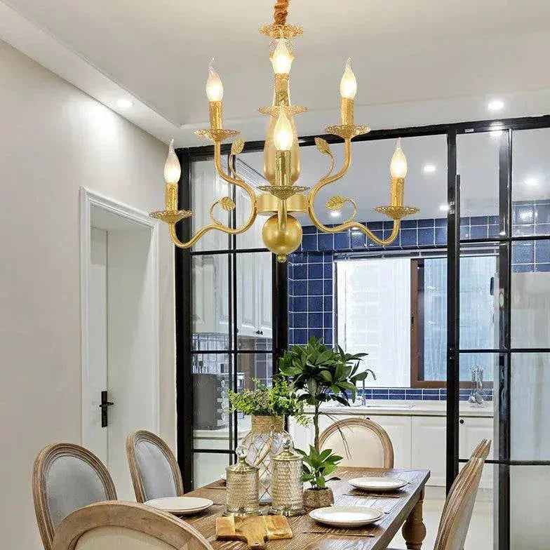 Lustre De Salon Baroque Classique Rétro - Clowas.fr