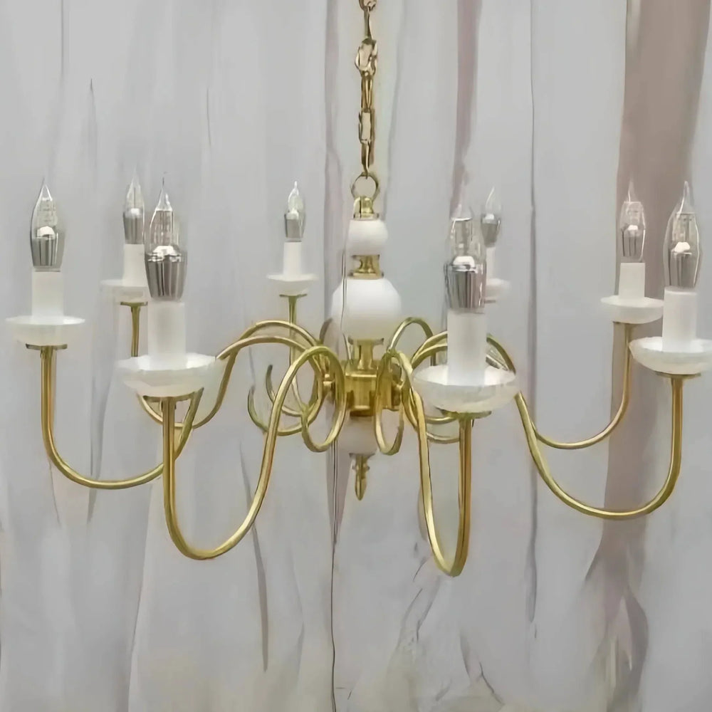 Lustre En Céramique Style Rétro Palace Français - Clowas.fr