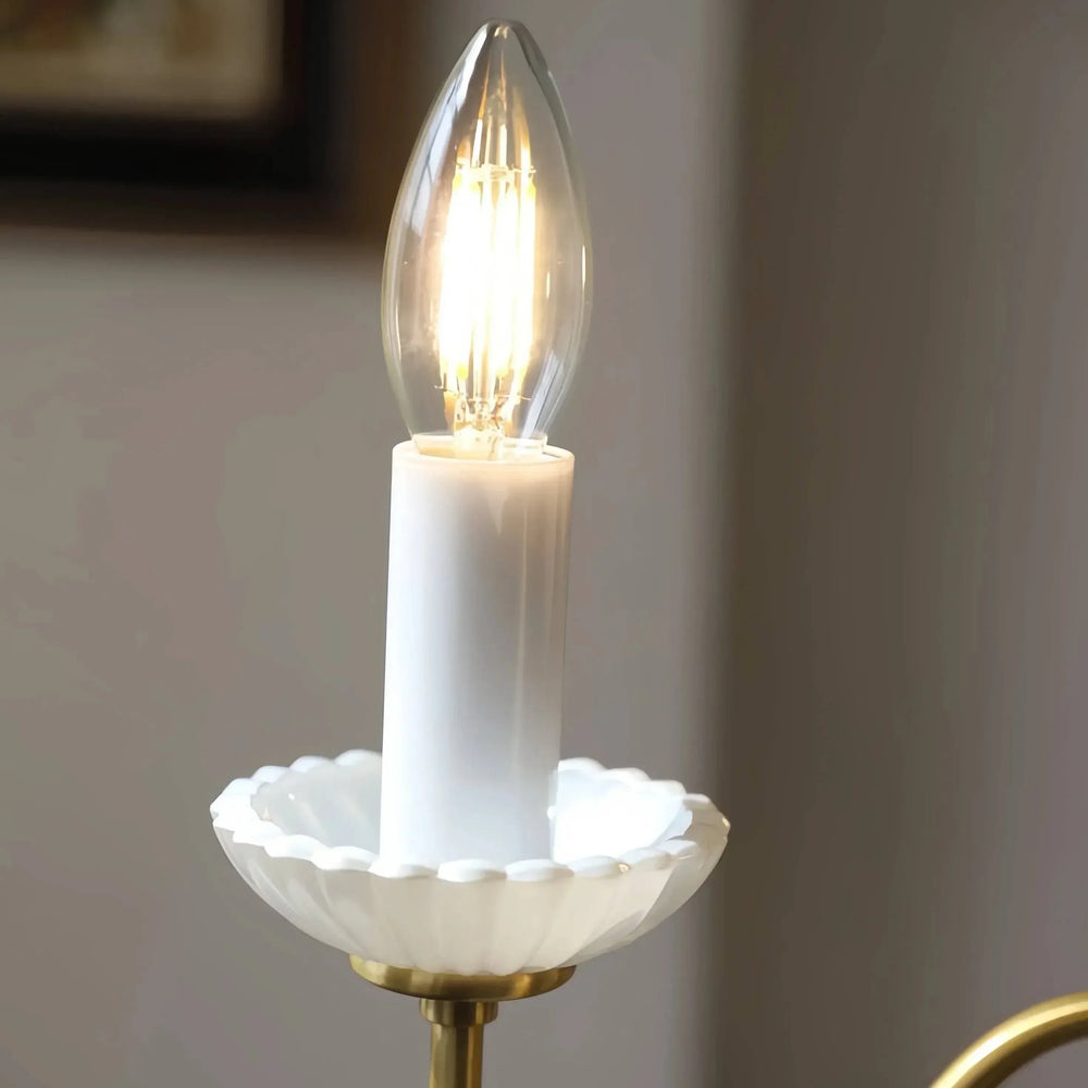 Lustre En Céramique Style Rétro Palace Français - Clowas.fr