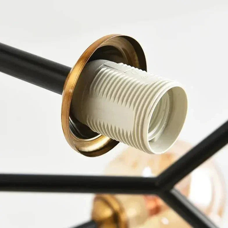 Lustre De Salon Antique En Verre Moderne Et Créatif - Clowas.fr