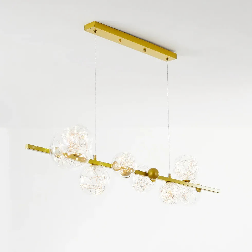 Suspension bar cuisine design style nordique