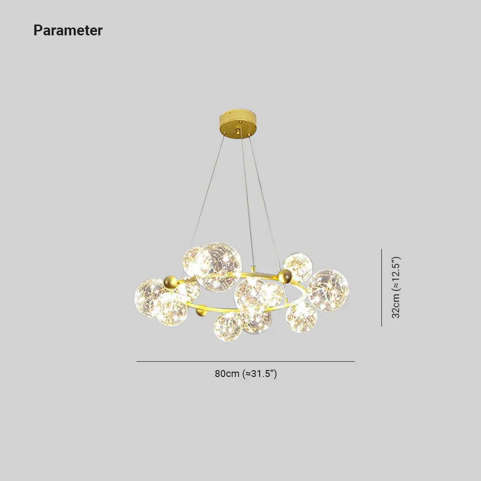 Suspension bar cuisine design style nordique