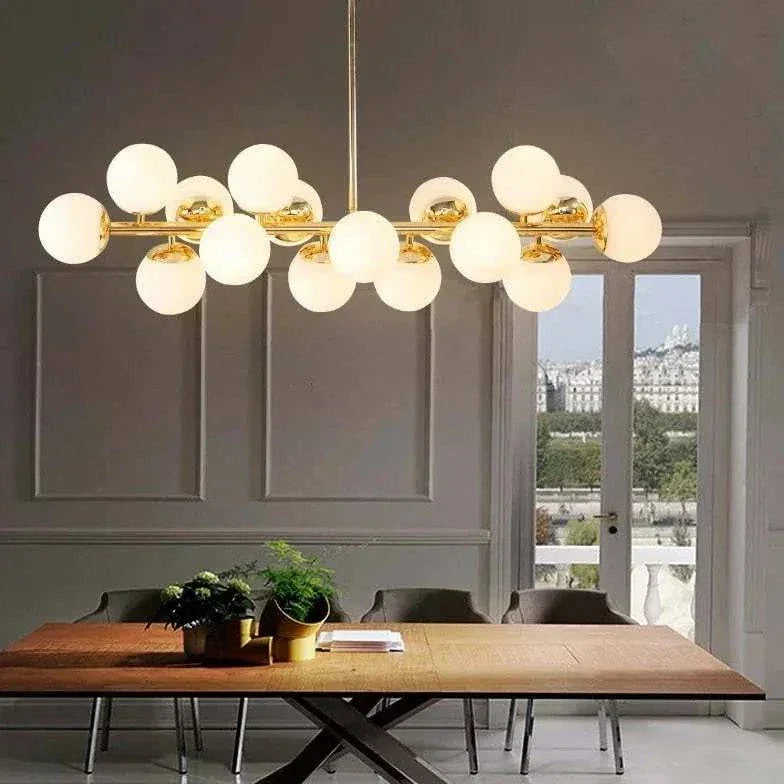 Lampe Ilot Cuisine Créatif Nordique Moderne - Clowas.fr