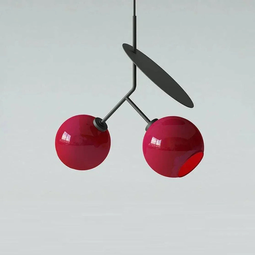 Lustre Boules Verre Opale Créatif Rétro - Clowas.fr