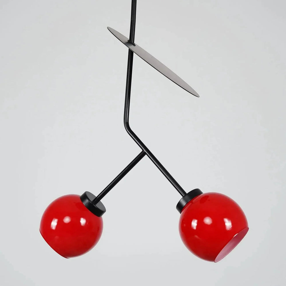 Lustre Boules Verre Opale Créatif Rétro - Clowas.fr