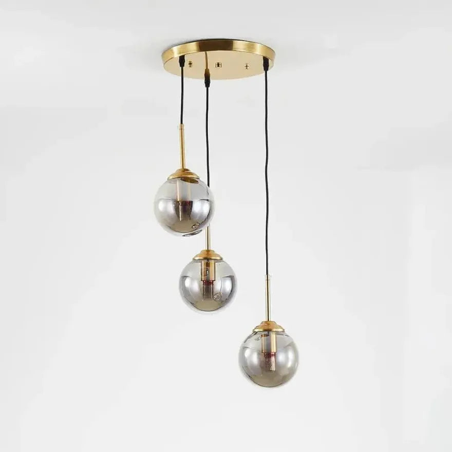 Suspension Boule en Verre Minimaliste pour Salle à Manger