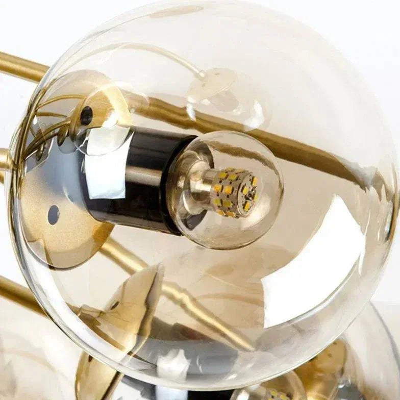Lustre Boule De Verre Nordique Moderne - Clowas.fr