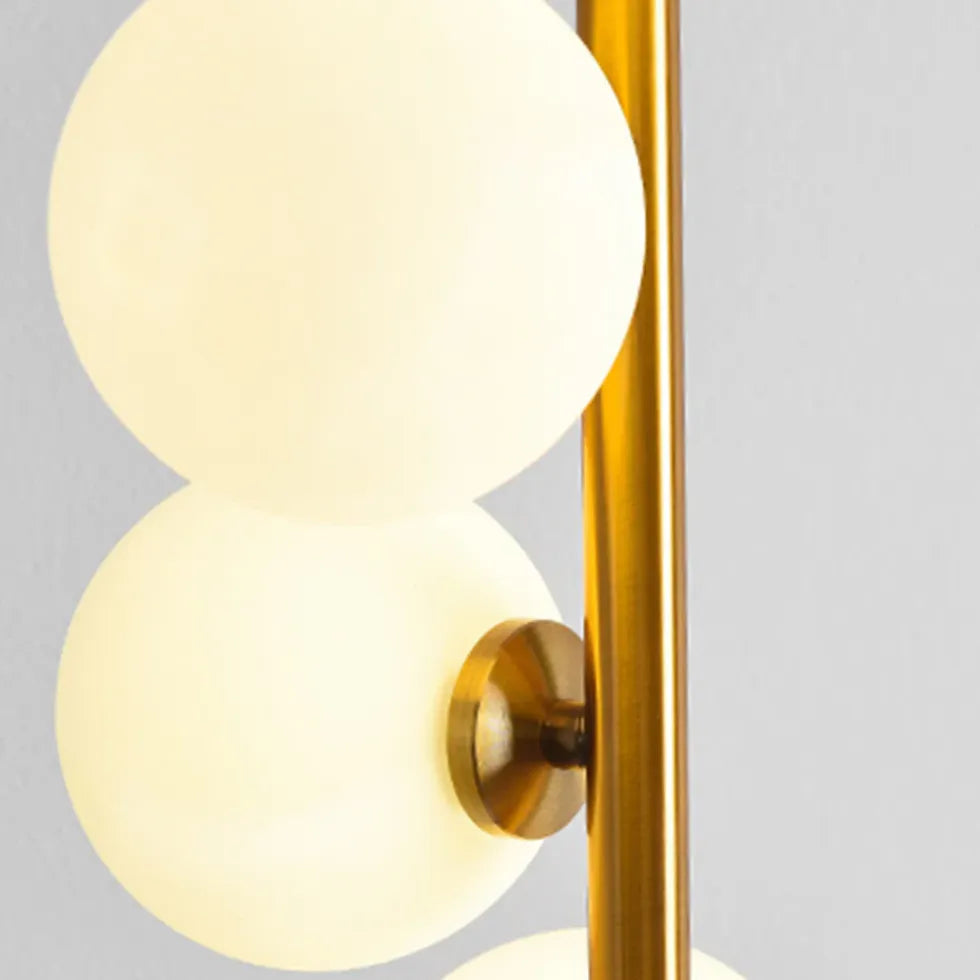 Multiple LED Glass Globes Modern Floor Lamp