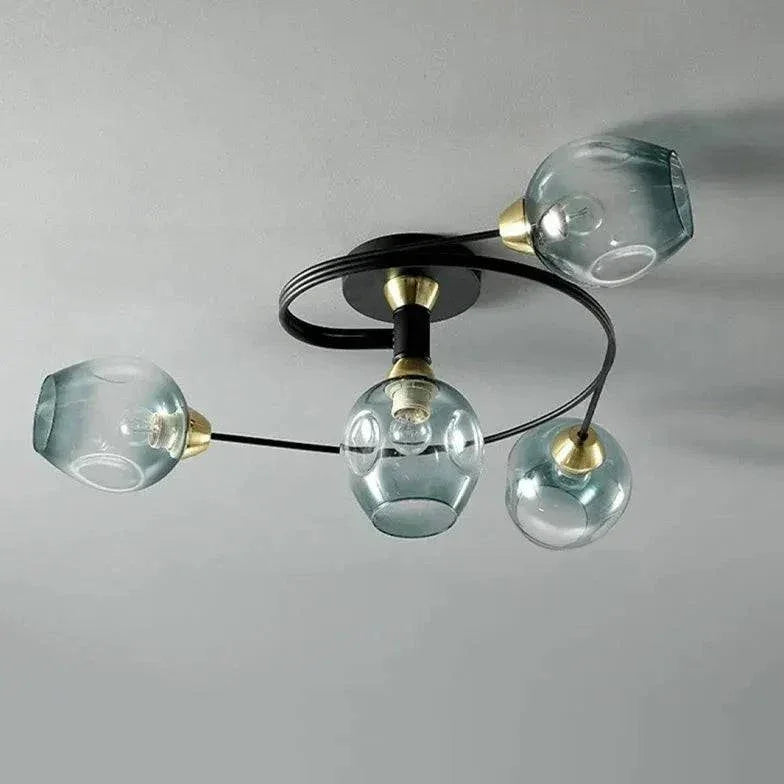 Plafonnier En Verre Transparent Pour Chambre - Clowas.fr